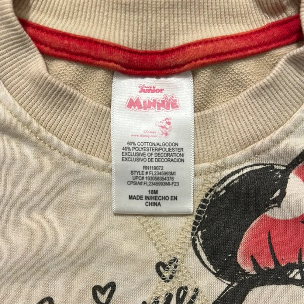 Disney Minnie Mouse Toddler Girl 18M Short Set | Excellent Condition - Picture 4 of 9